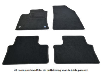 Alfombrillas FIAT QUBO VOOR '08>